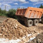 Доставка сыпучих строительных материалов