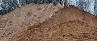 Песок для тротуарной плитки