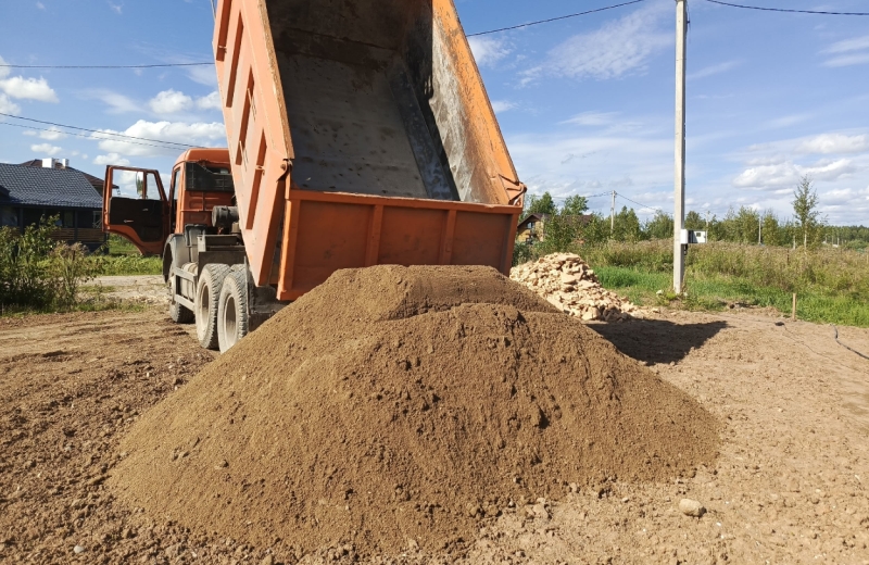 Карьерный песок с доставкой Карьерный песок с доставкой