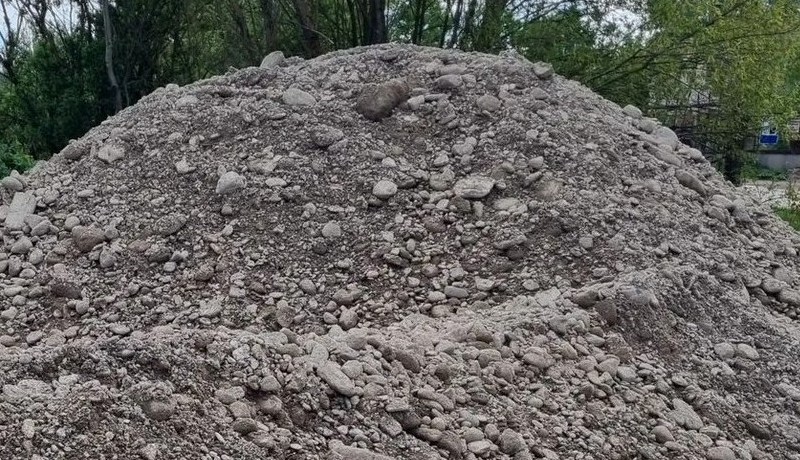Песчано-гравийная смесь на складе Песчано-гравийная смесь на складе