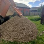Доставка гравийного щебня крупной фракции