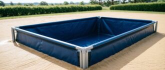 Песок для подушки под бассейн